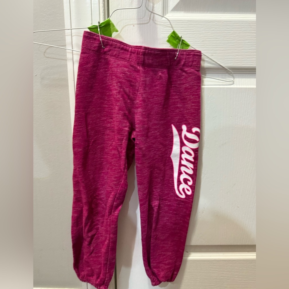 Pink dance joggers